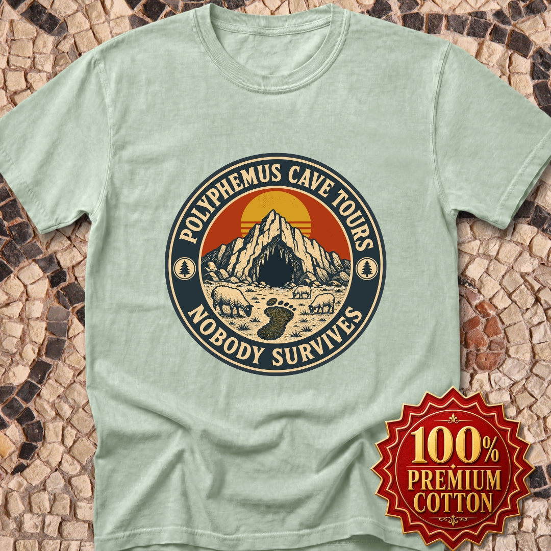 Polyphemus Cave Tours Nobody Survives Premium Tee