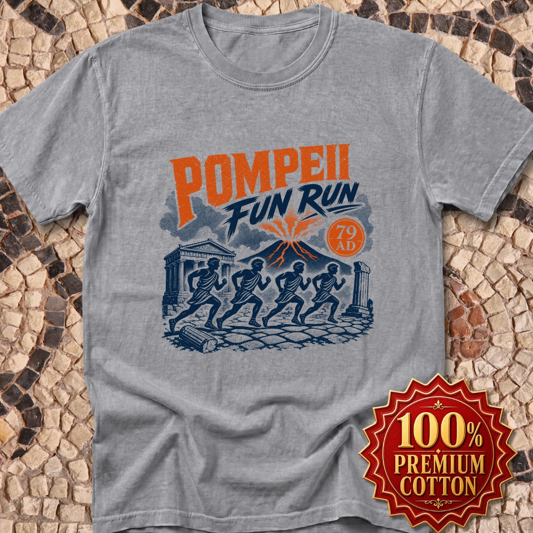 Pompeii Fun Run Poster Style Premium Tee
