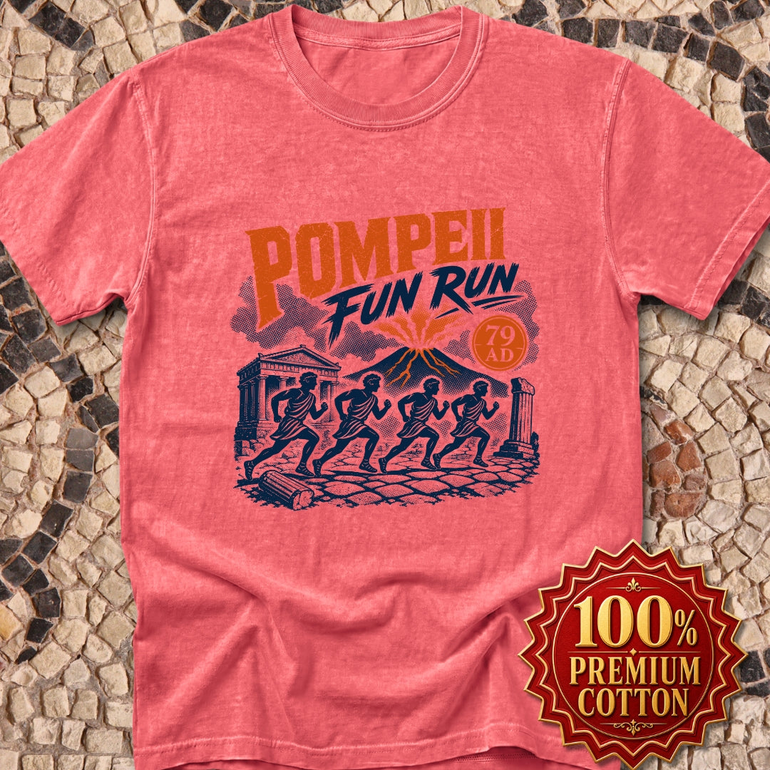 Pompeii Fun Run Poster Style Premium Tee