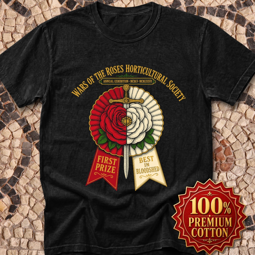 Wars of the Roses Horticultural Society Premium Tee