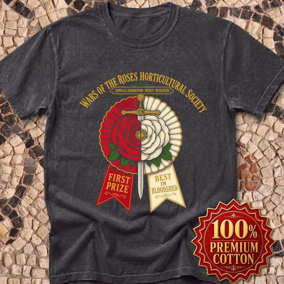 Wars of the Roses Horticultural Society Premium Tee
