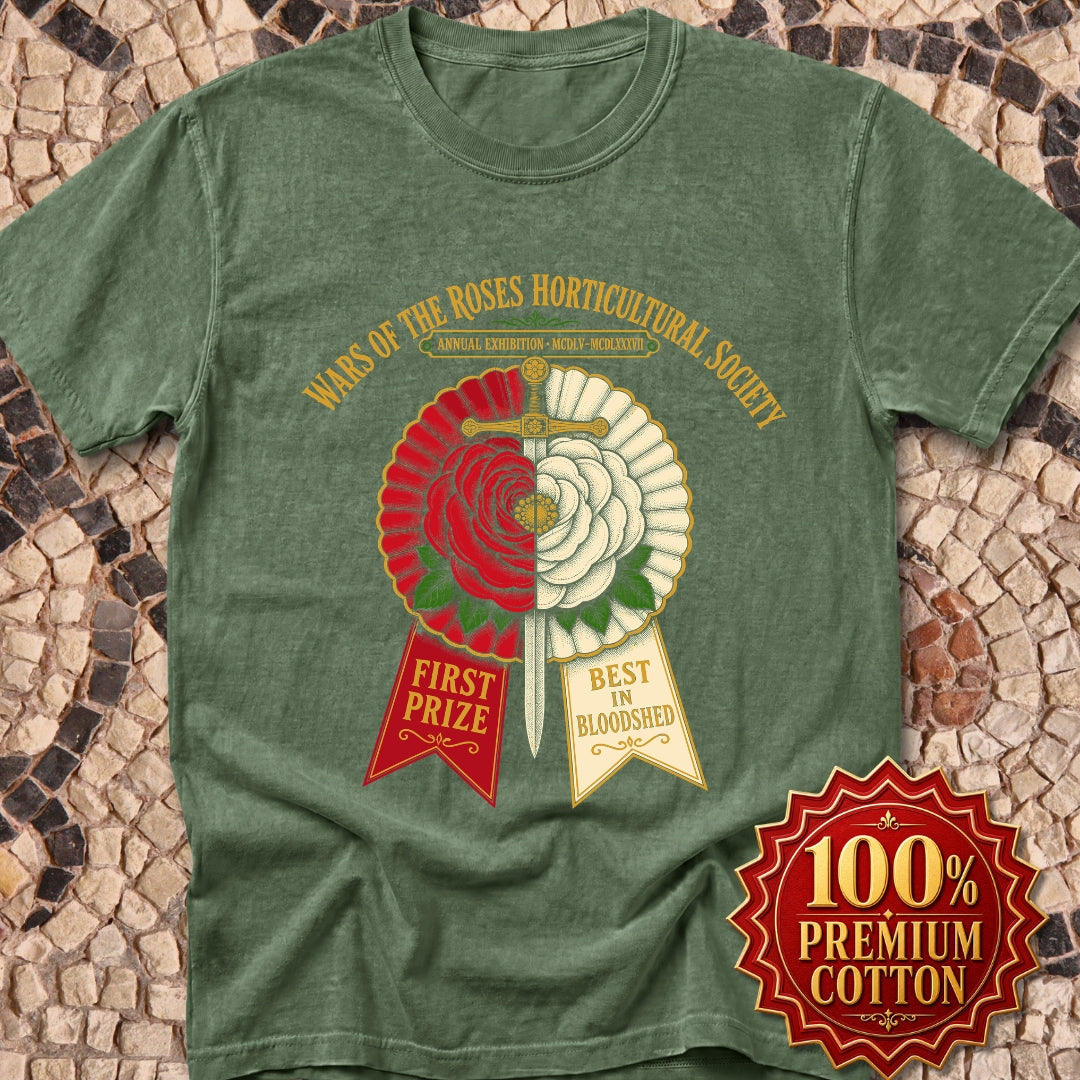 Wars of the Roses Horticultural Society Premium Tee
