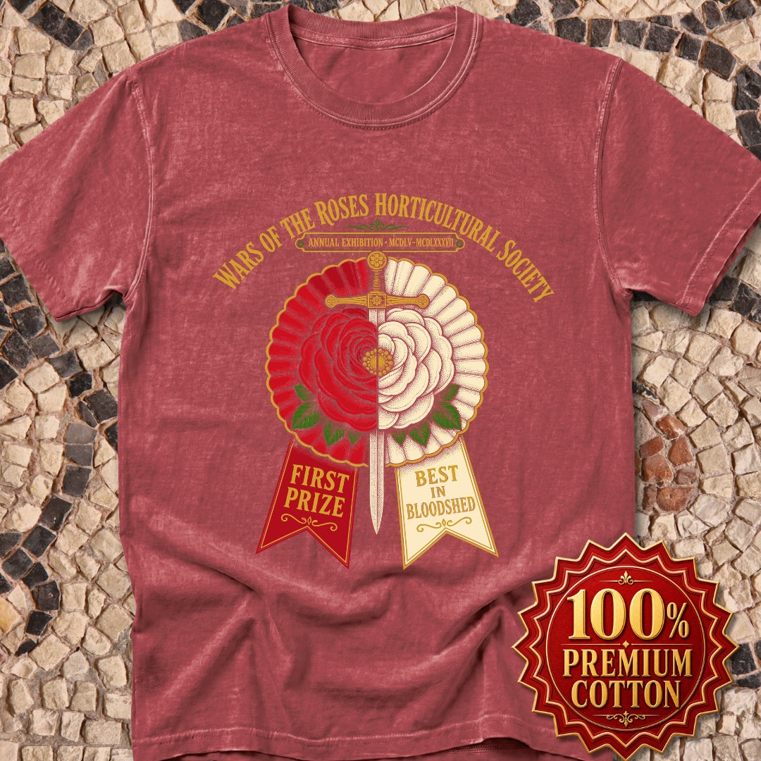 Wars of the Roses Horticultural Society Premium Tee