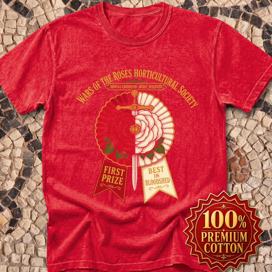 Wars of the Roses Horticultural Society Premium Tee