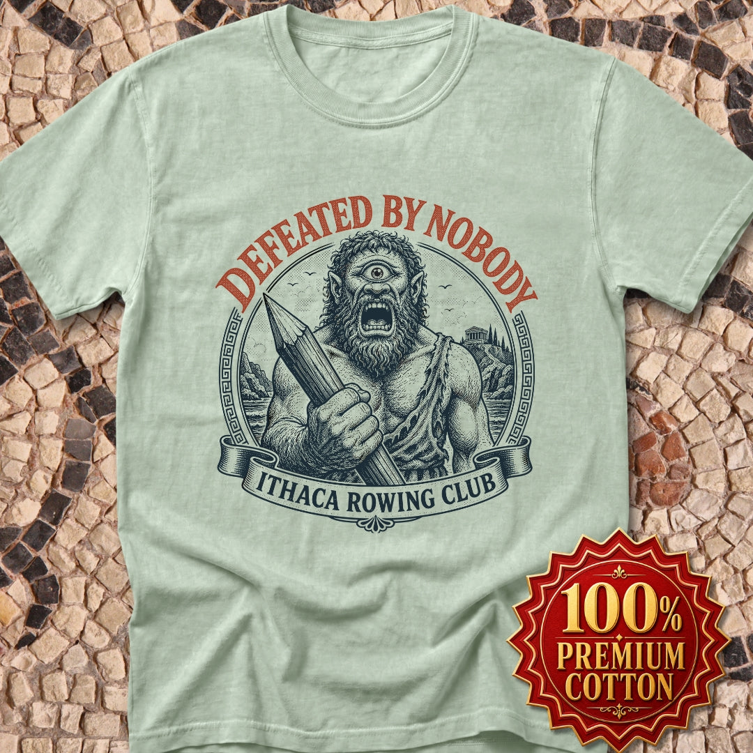 Polyphemus Defeated by Nobody Premium Tee