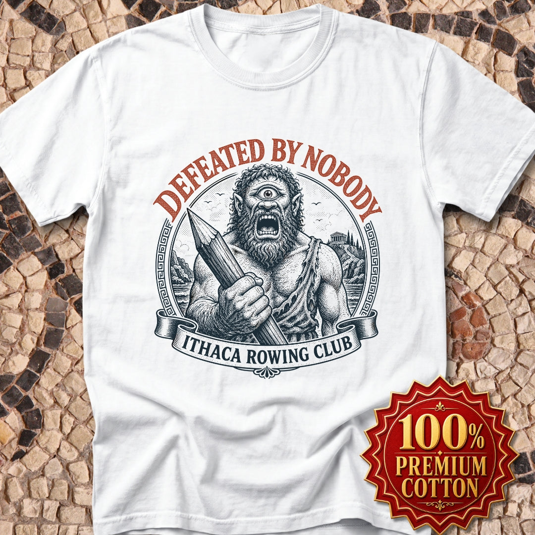 Polyphemus Defeated by Nobody Premium Tee