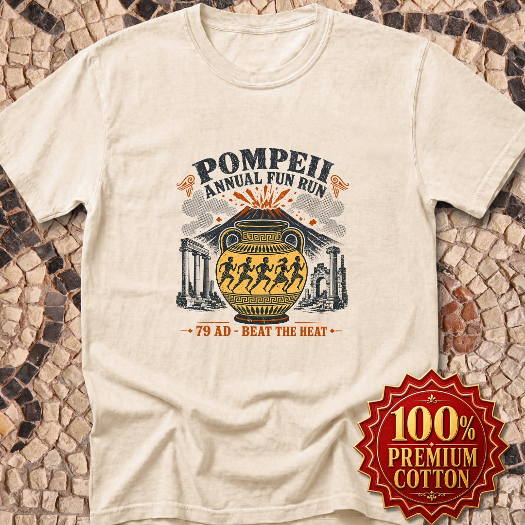 Pompeii Fun Run Beat the Heat Premium Tee
