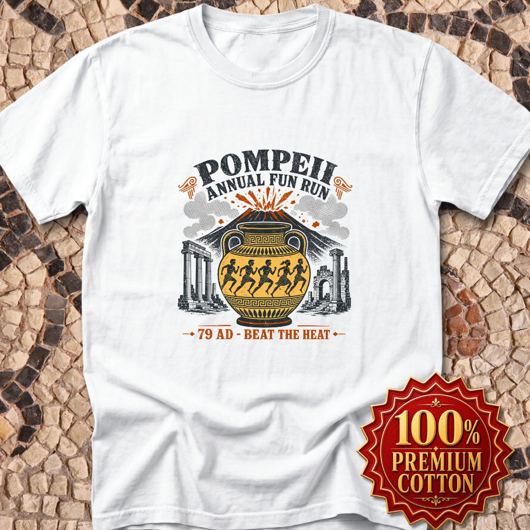 Pompeii Fun Run Beat the Heat Premium Tee