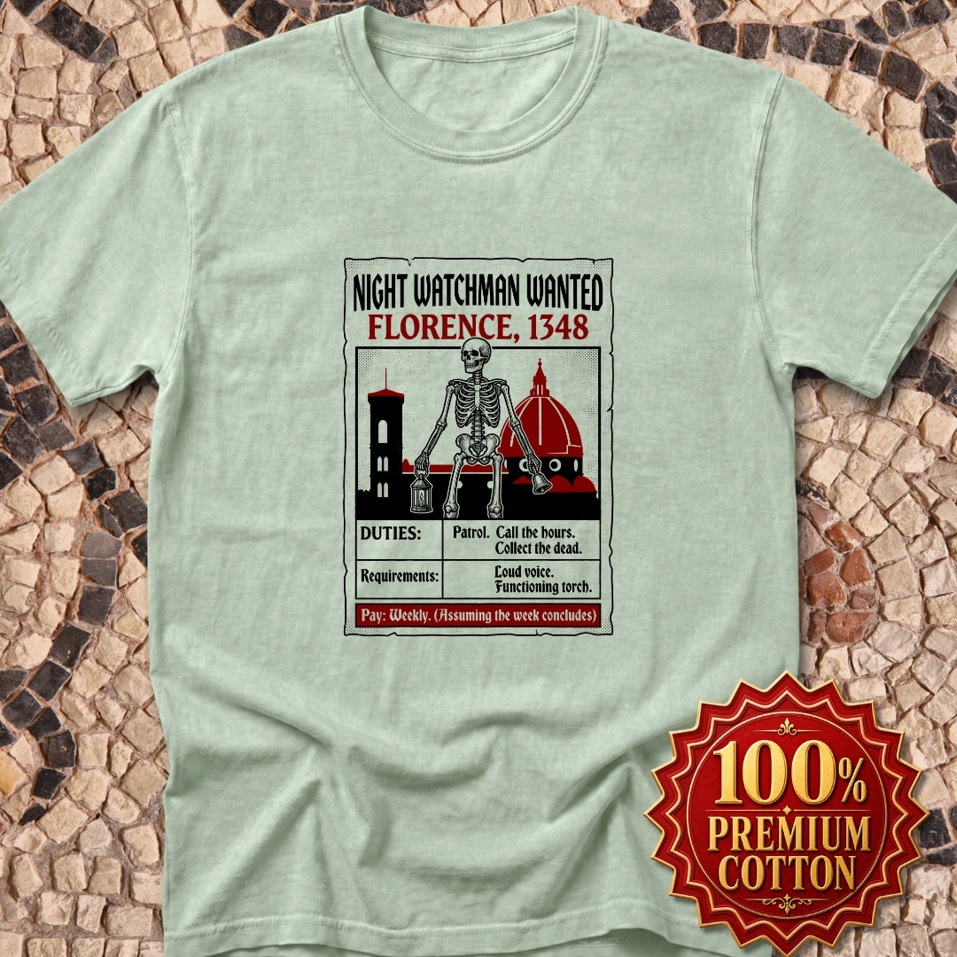 Night Watchman Wanted Premium Tee