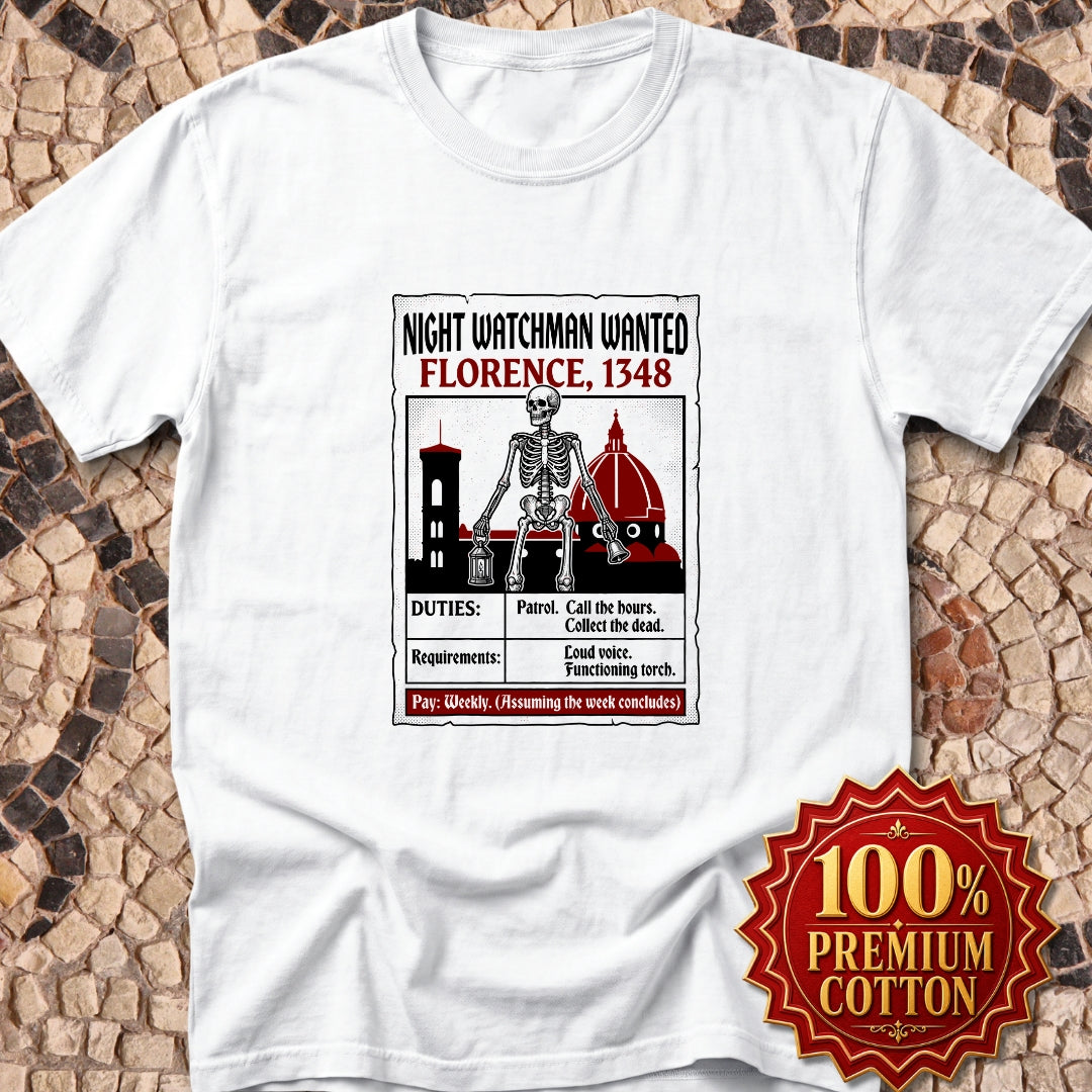 Night Watchman Wanted Premium Tee