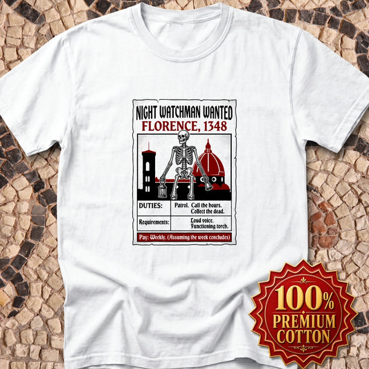 Night Watchman Wanted Premium Tee