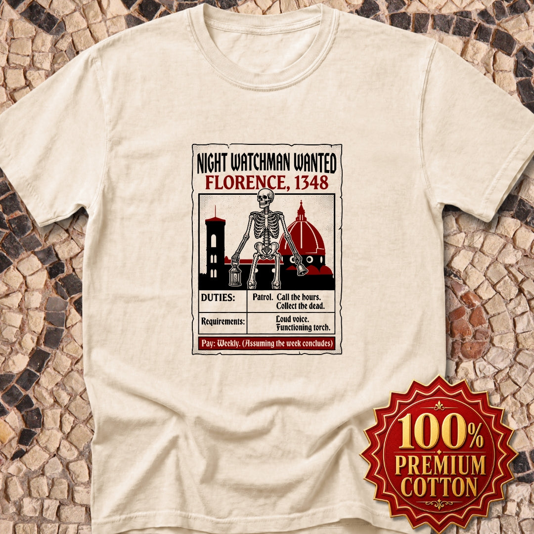Night Watchman Wanted Premium Tee