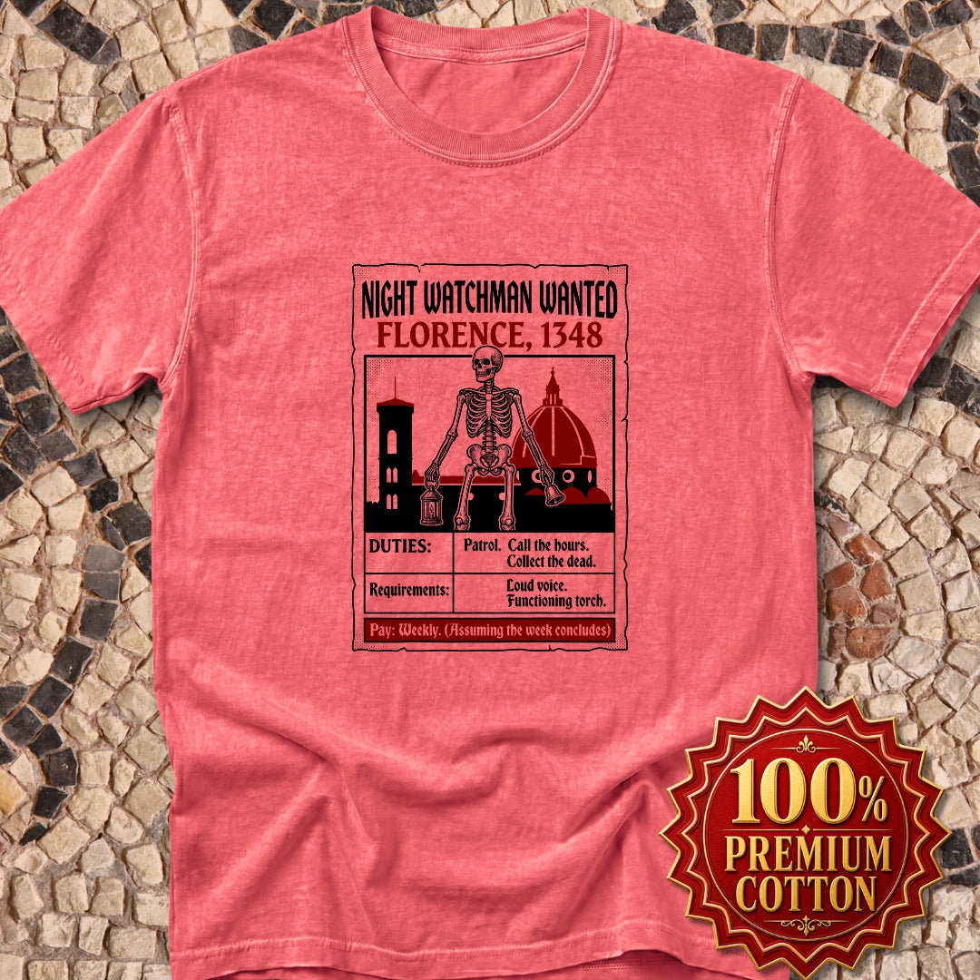 Night Watchman Wanted Premium Tee