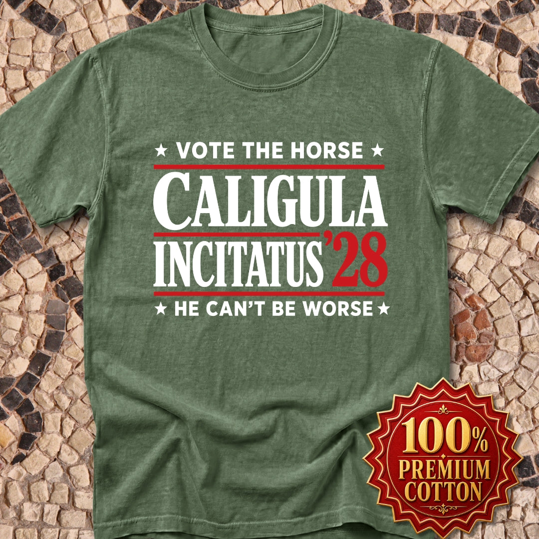 Caligula Incitatus Vote the Horse Premium Tee