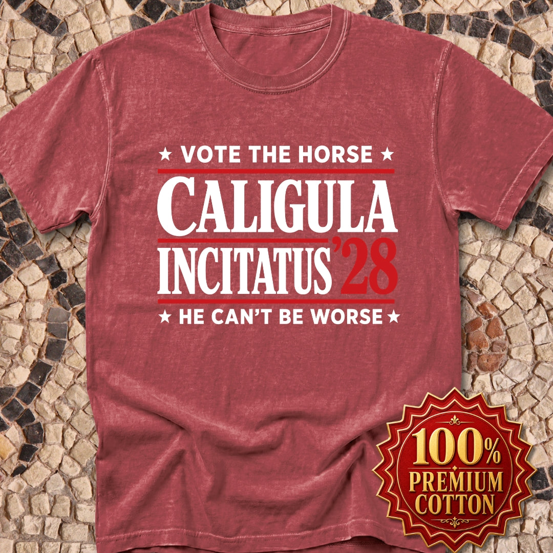 Caligula Incitatus Vote the Horse Premium Tee