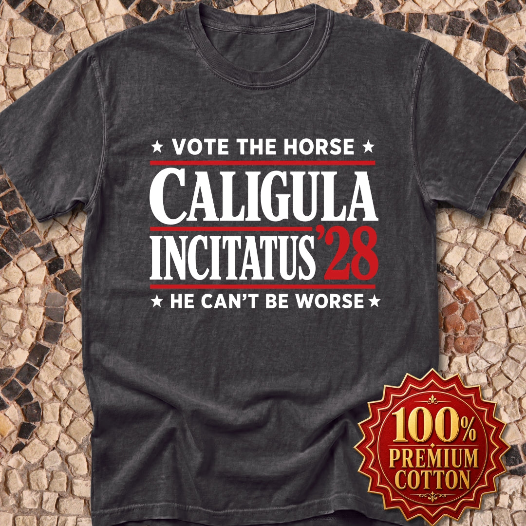Caligula Incitatus Vote the Horse Premium Tee