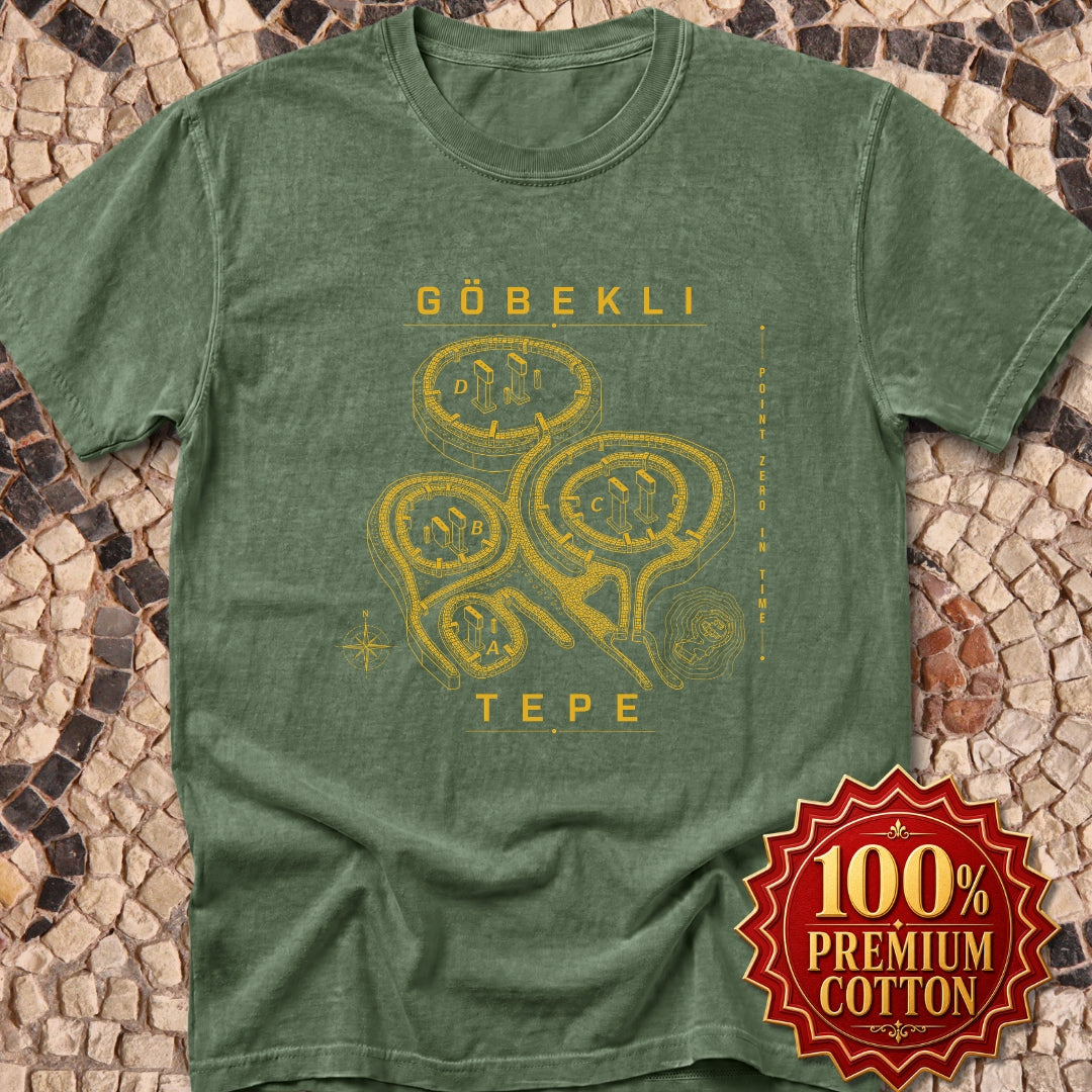 GÖBEKLI TEPE Ground Plan Premium Tee
