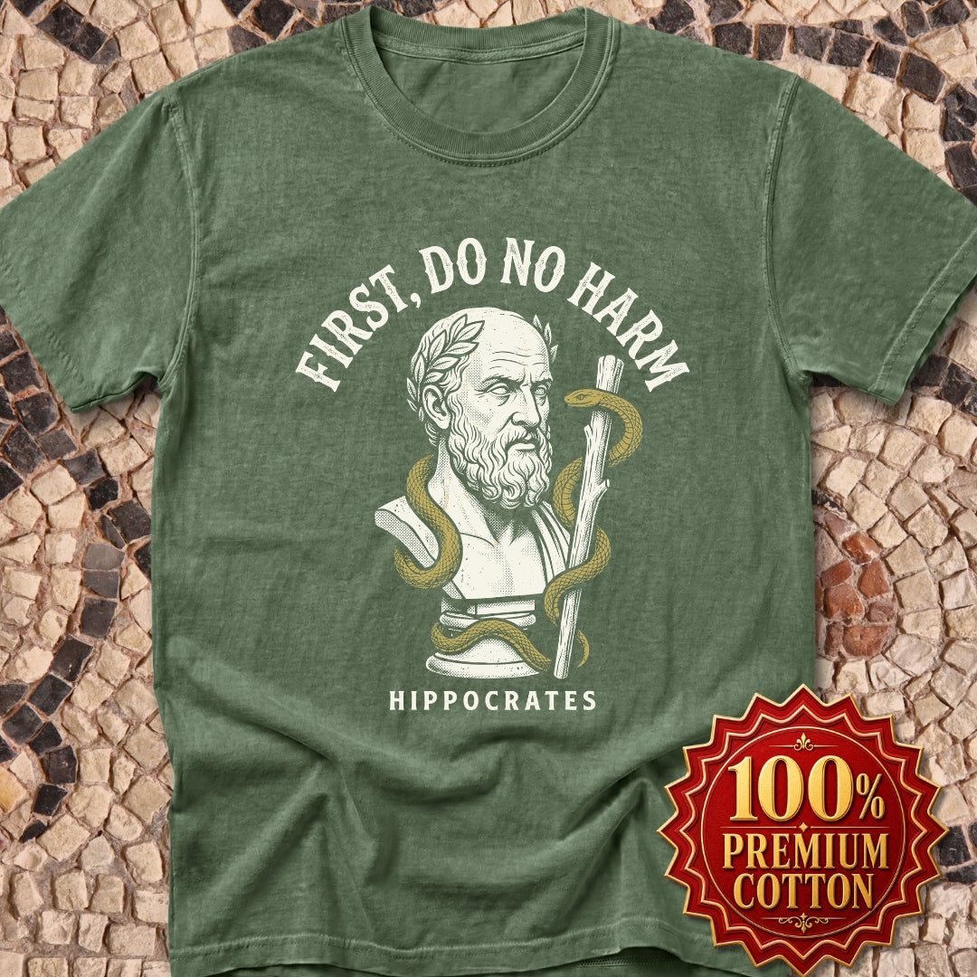 Hippocrates First Do No Harm Premium Tee