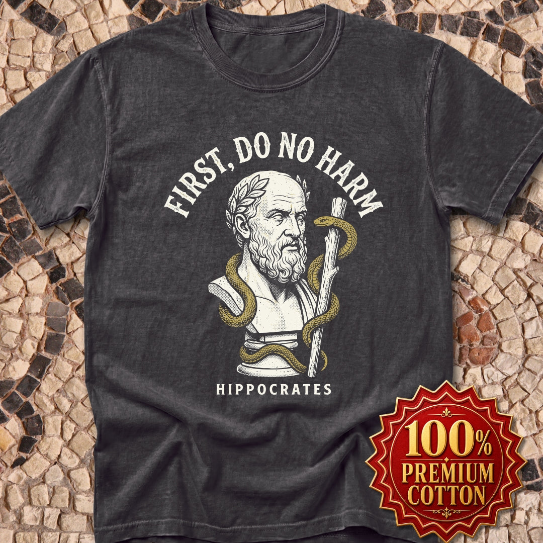 Hippocrates First Do No Harm Premium Tee