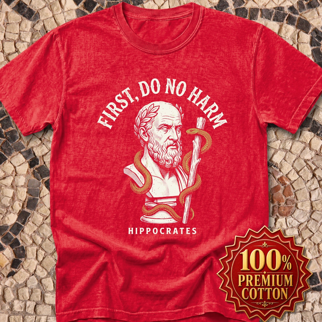 Hippocrates First Do No Harm Premium Tee