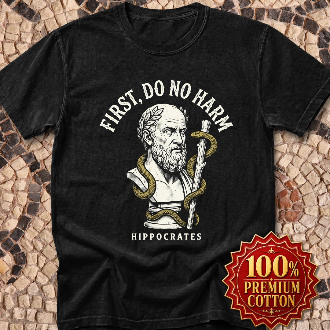 Hippocrates First Do No Harm Premium Tee