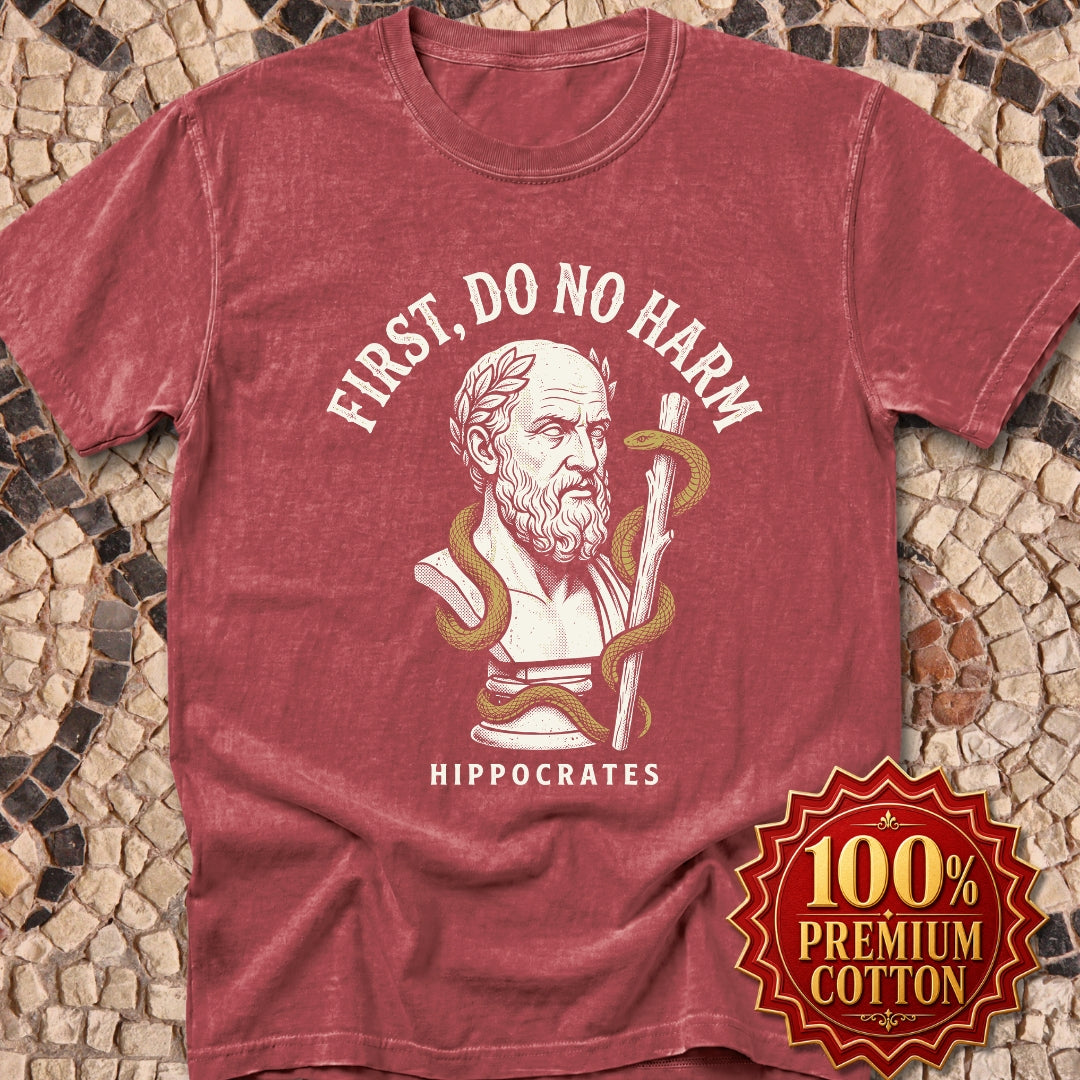 Hippocrates First Do No Harm Premium Tee