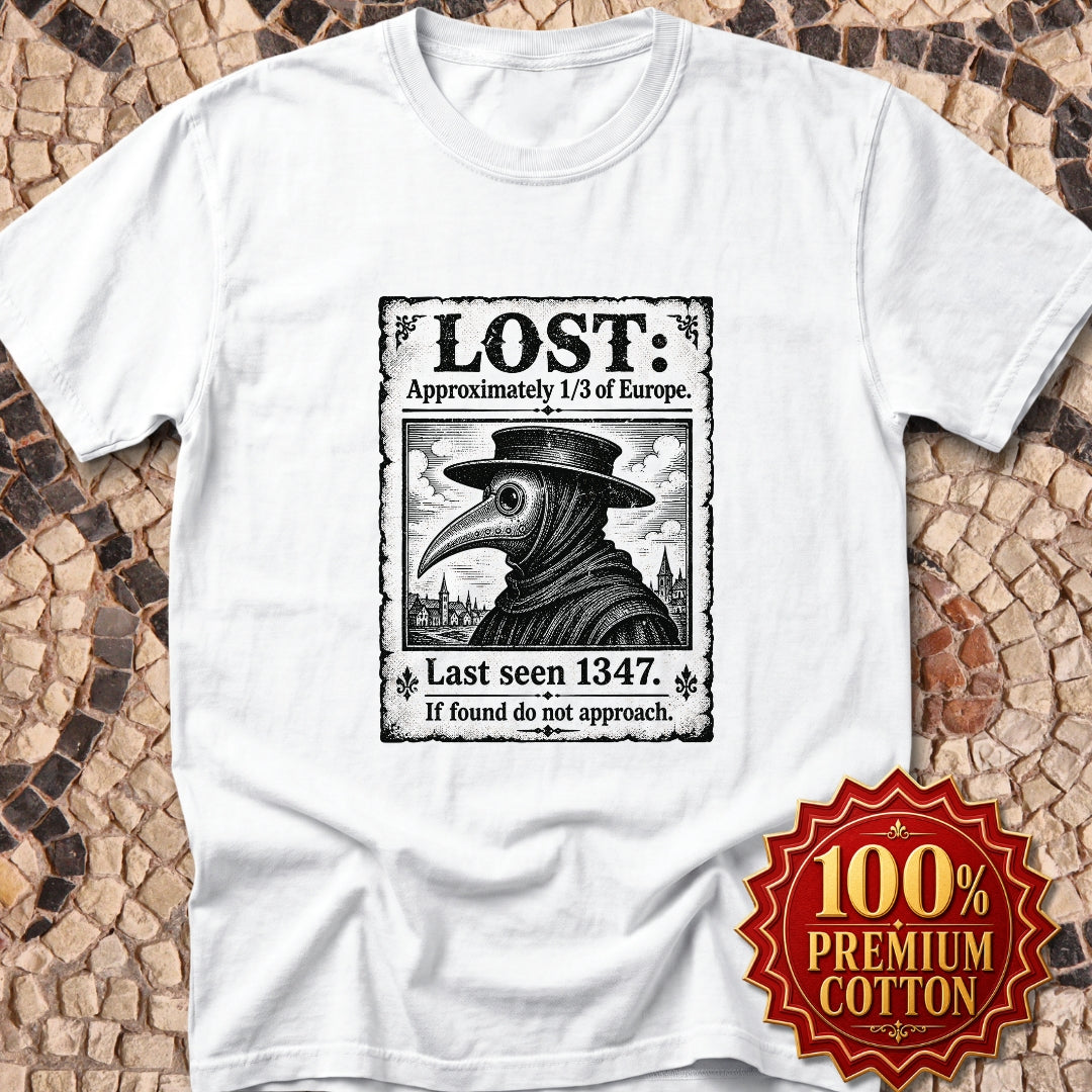 Lost Black Plague Poster Premium Tee