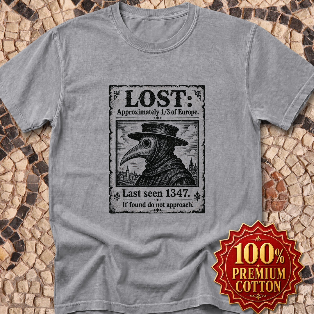 Lost Black Plague Poster Premium Tee