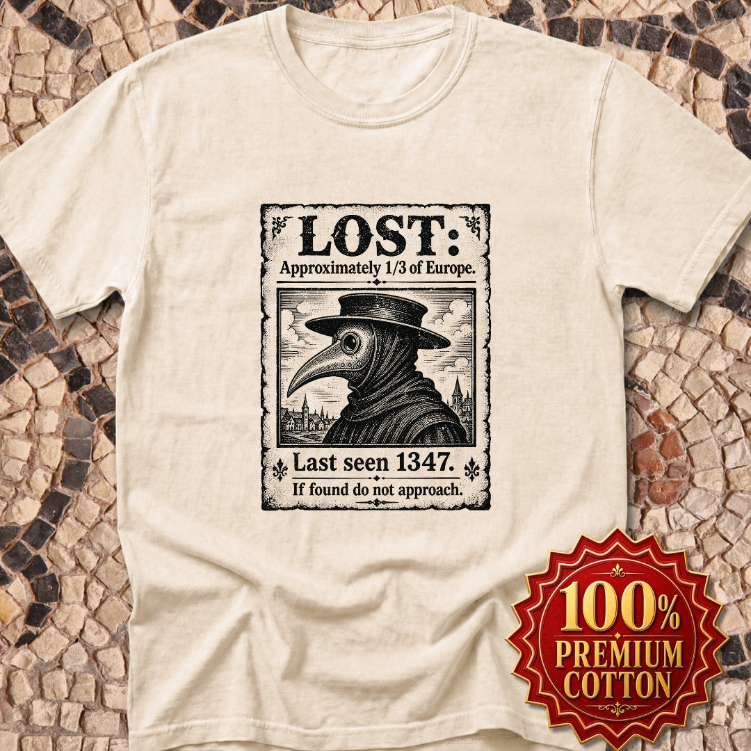 Lost Black Plague Poster Premium Tee