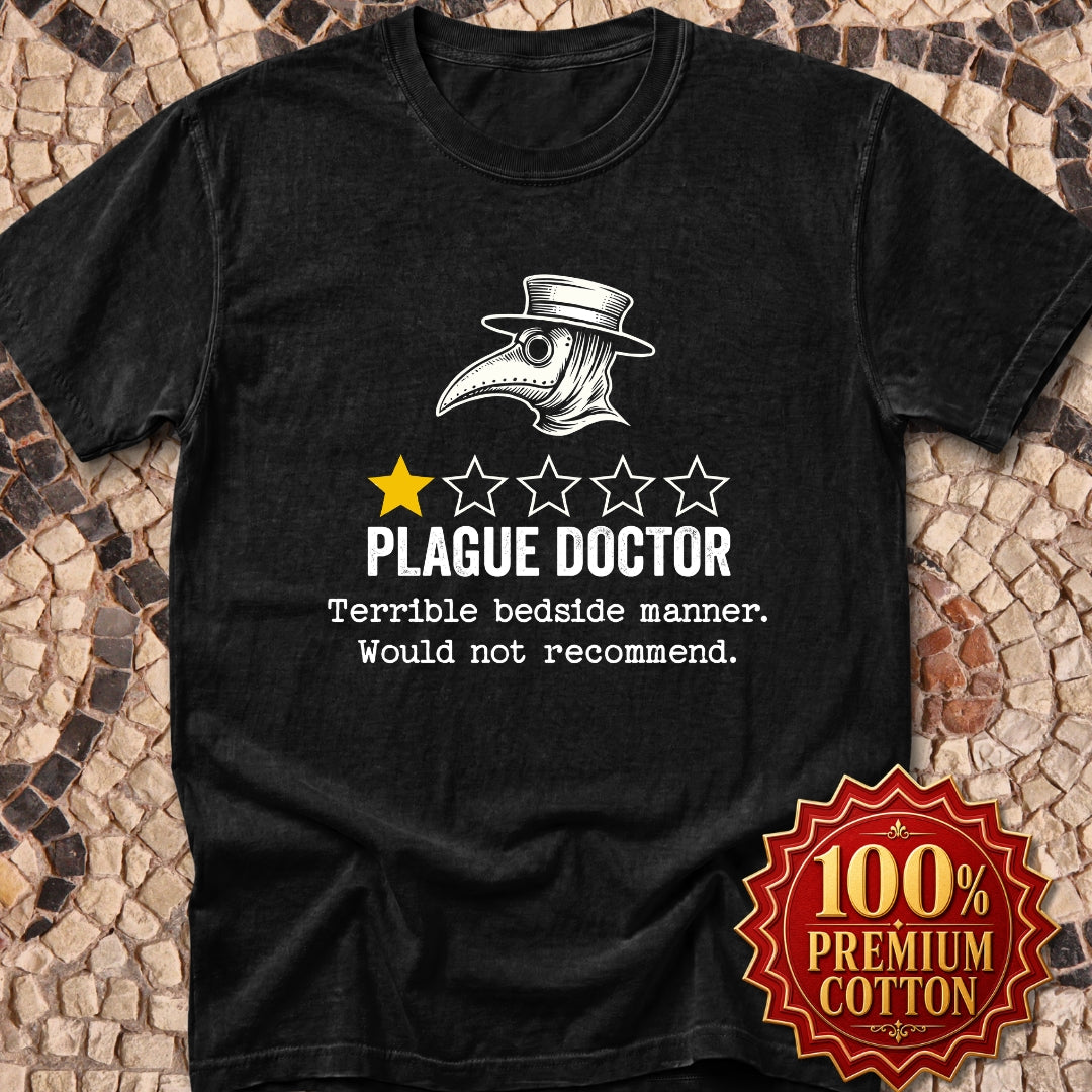 Plague Doctor Bad Review Premium Tee