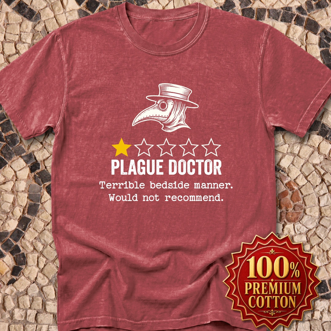 Plague Doctor Bad Review Premium Tee