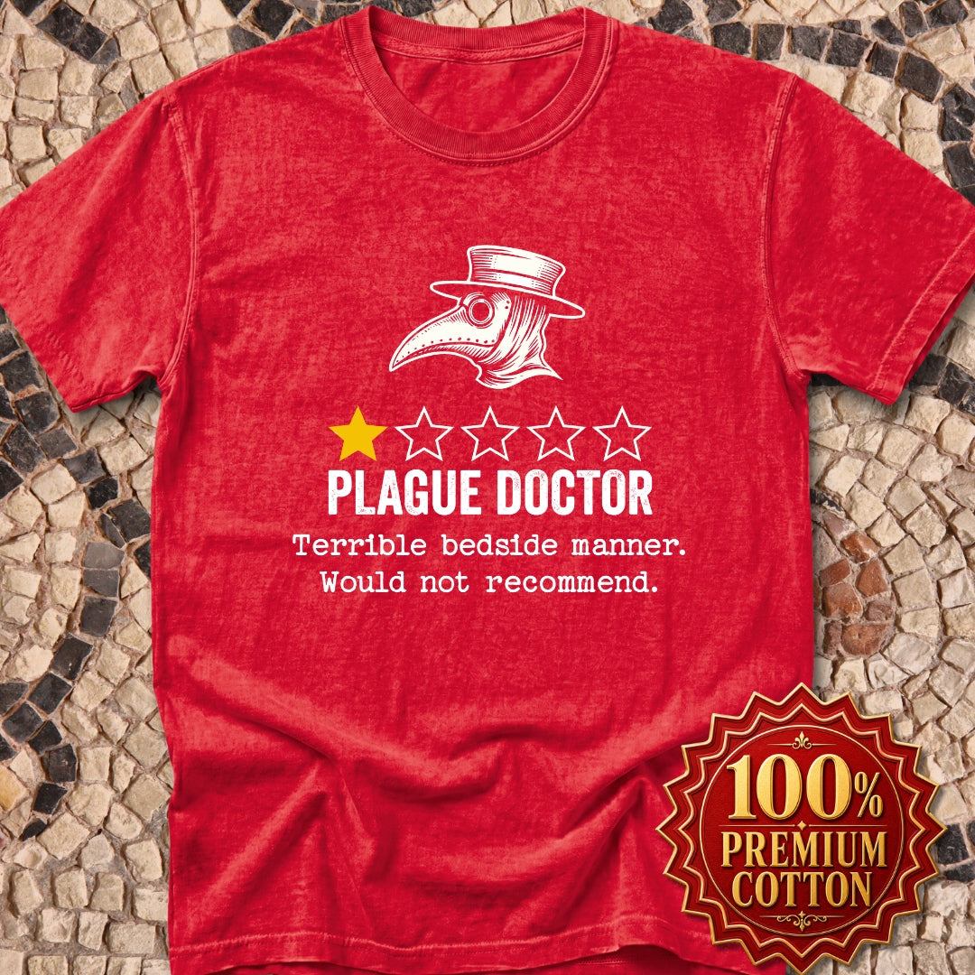 Plague Doctor Bad Review Premium Tee
