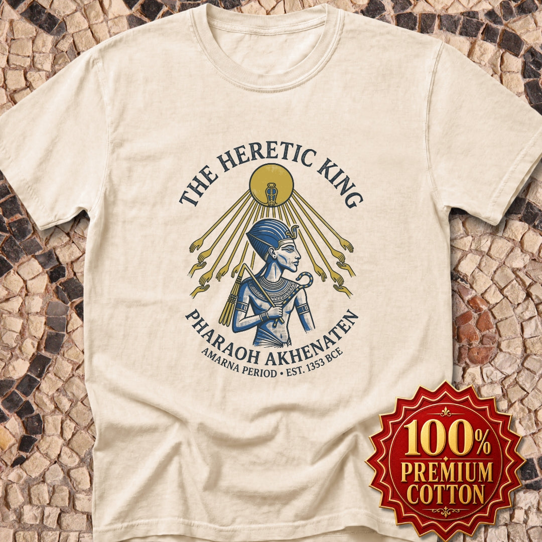 Akhenaten Heretic King Premium Tee