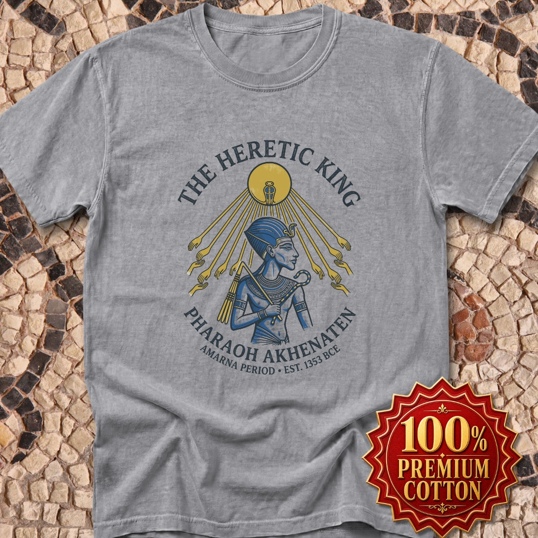 Akhenaten Heretic King Premium Tee