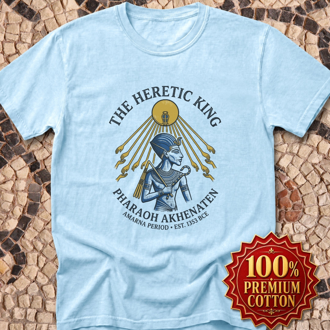 Akhenaten Heretic King Premium Tee