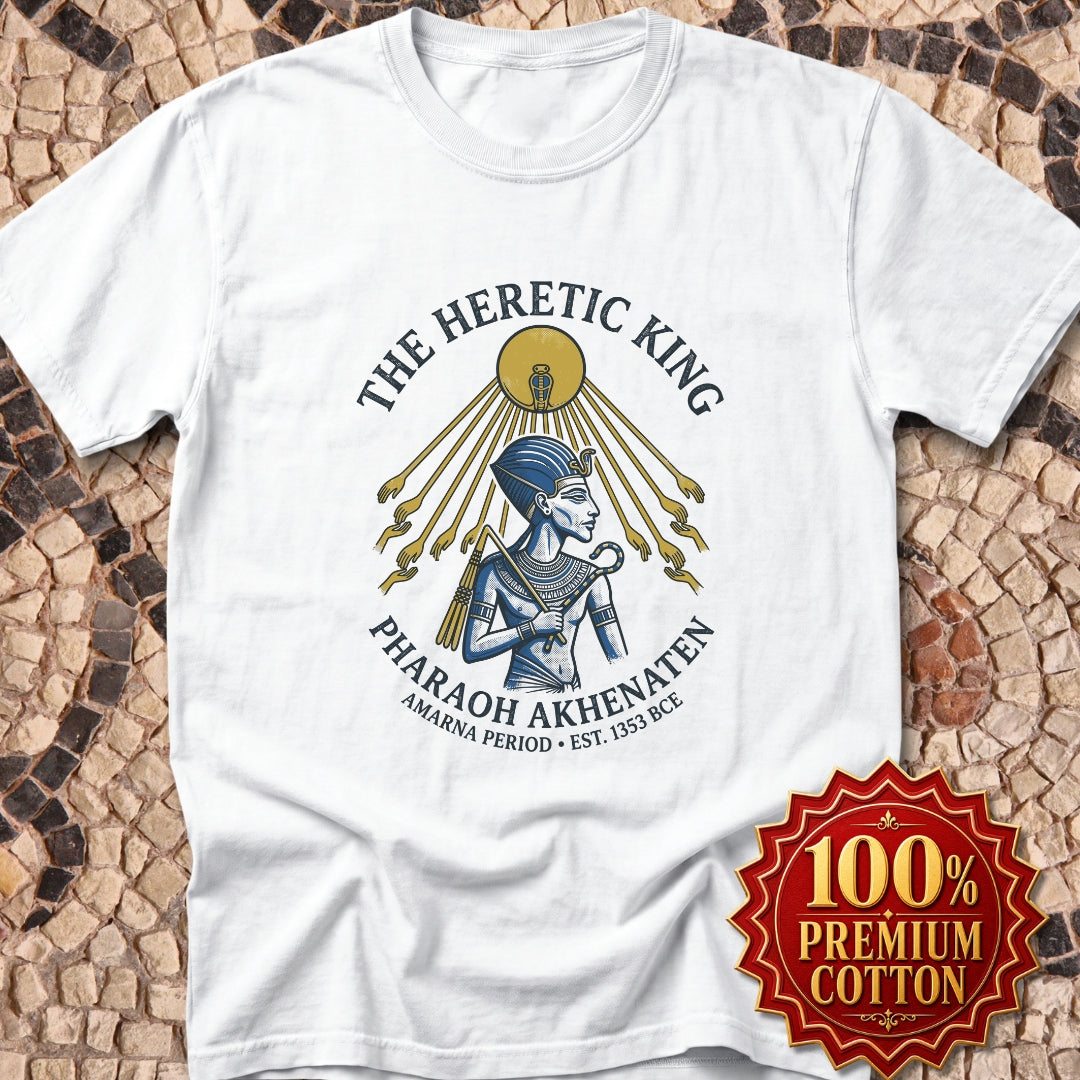 Akhenaten Heretic King Premium Tee