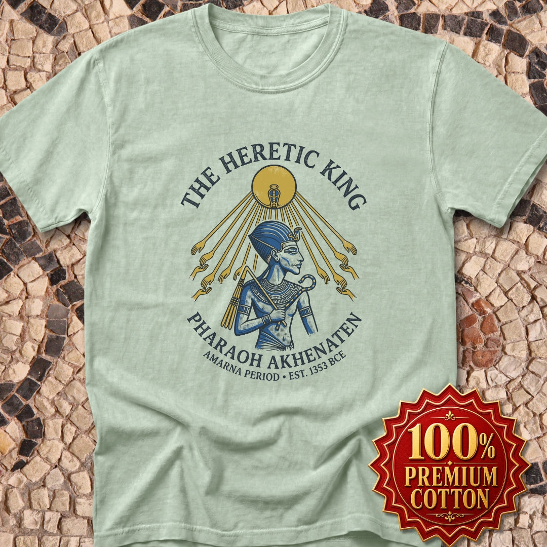 Akhenaten Heretic King Premium Tee