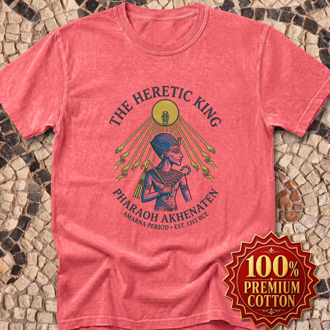 Akhenaten Heretic King Premium Tee