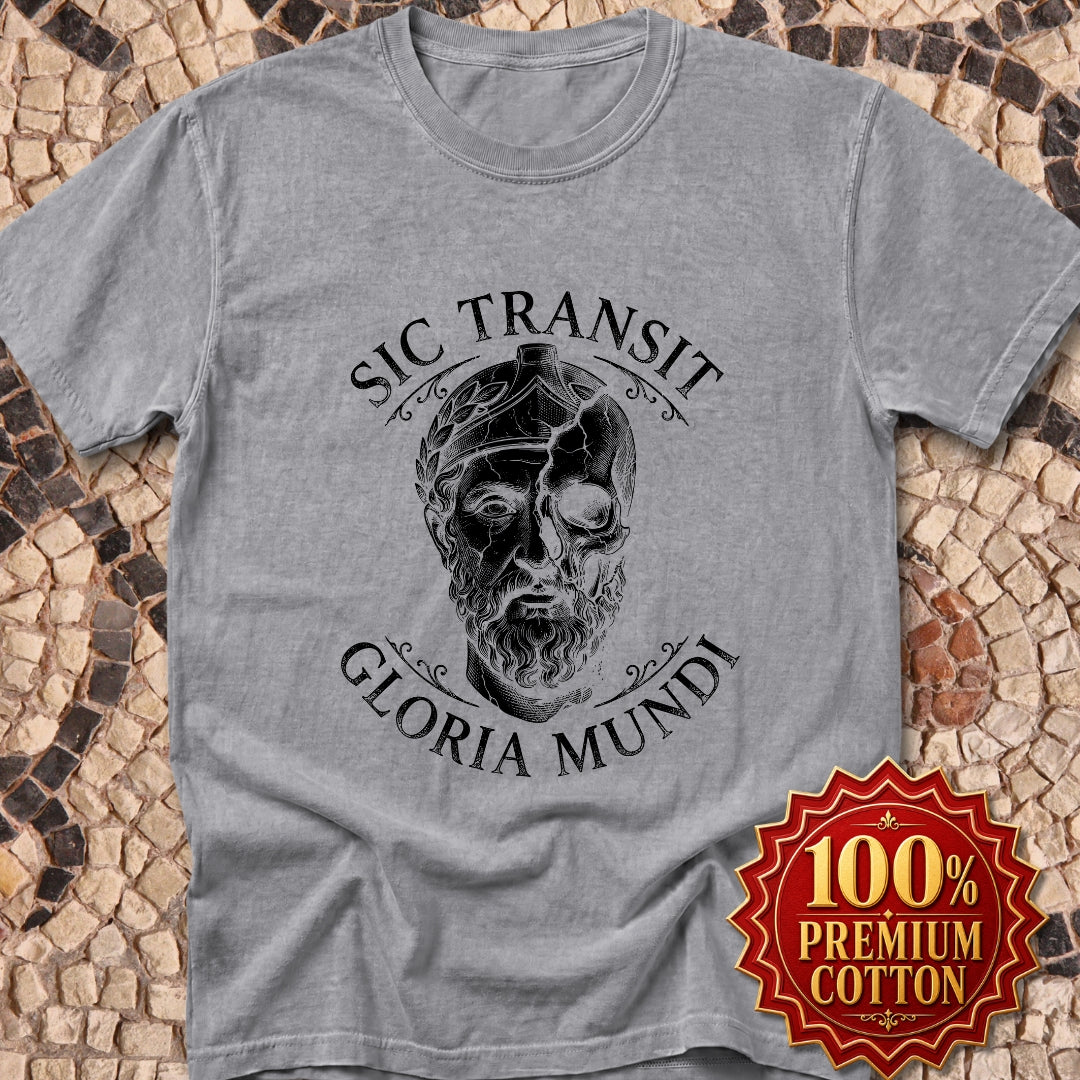 Sic Transit Gloria Latin Quote Premium Tee