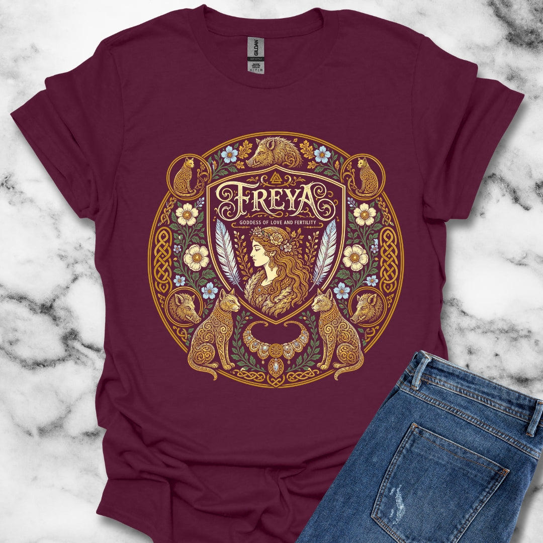 Freya Goddess of Love T-Shirt