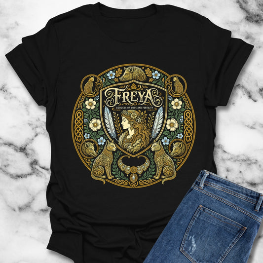 Freya Goddess of Love T-Shirt