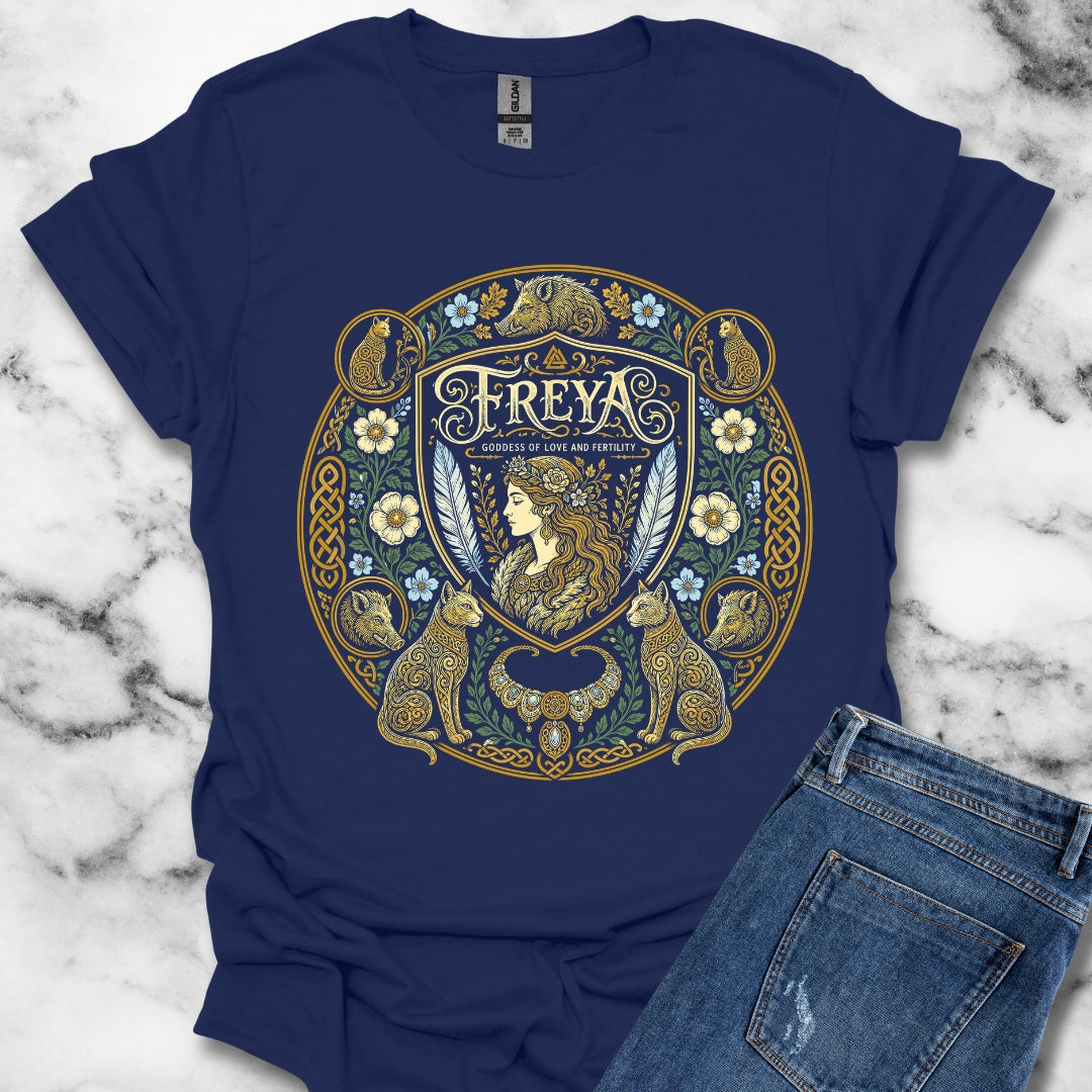 Freya Goddess of Love T-Shirt