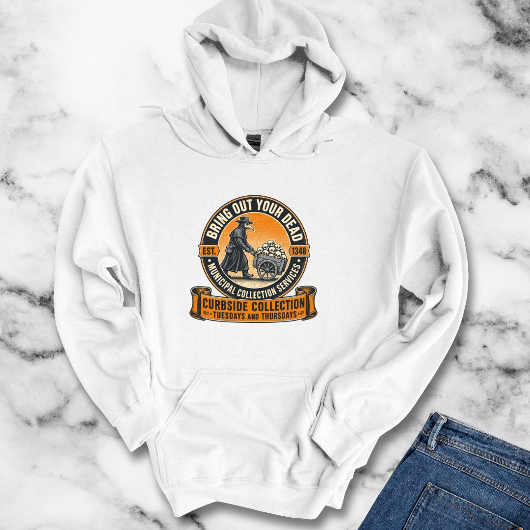 Bring Out Your Dead Black Plague Hoodie