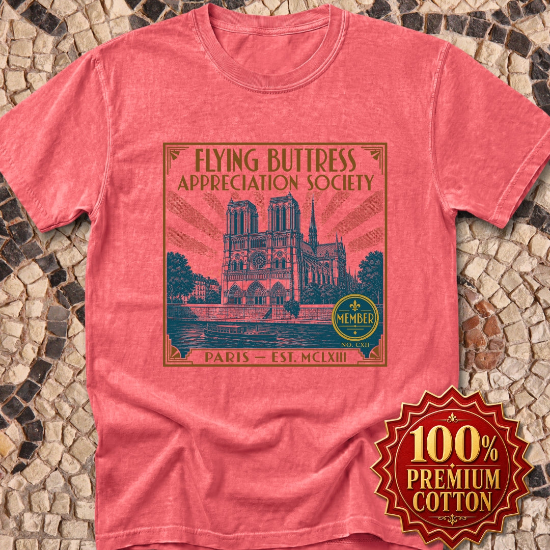Flying Buttress Appreciation Art Nouveau Premium Tee