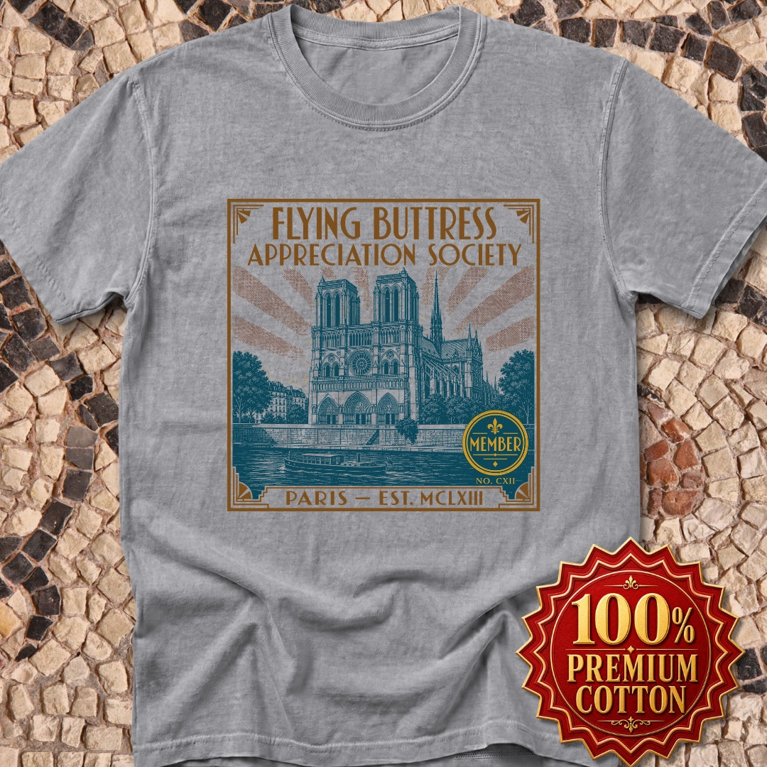 Flying Buttress Appreciation Art Nouveau Premium Tee
