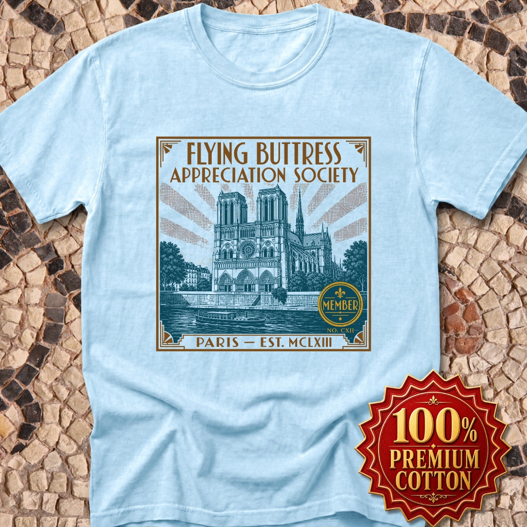 Flying Buttress Appreciation Art Nouveau Premium Tee