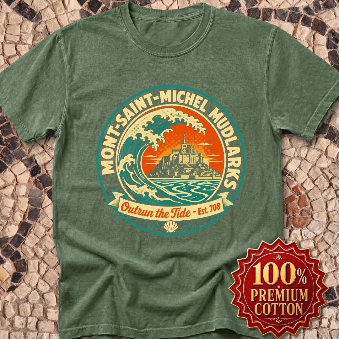 Mont Saint Michel Mudlarks Premium Tee