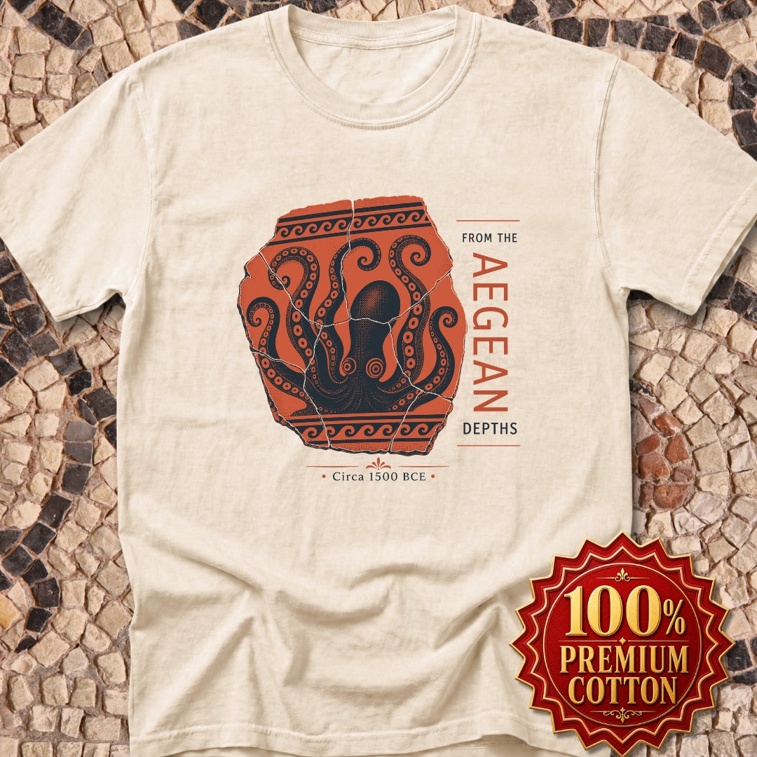 Minoan Octopus Pottery Sherd Premium Tee