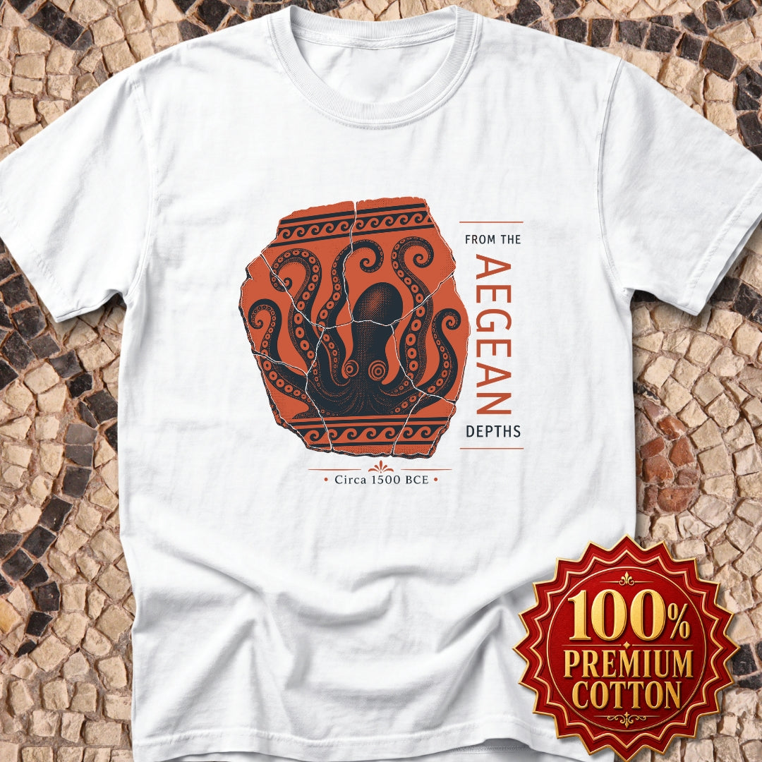 Minoan Octopus Pottery Sherd Premium Tee