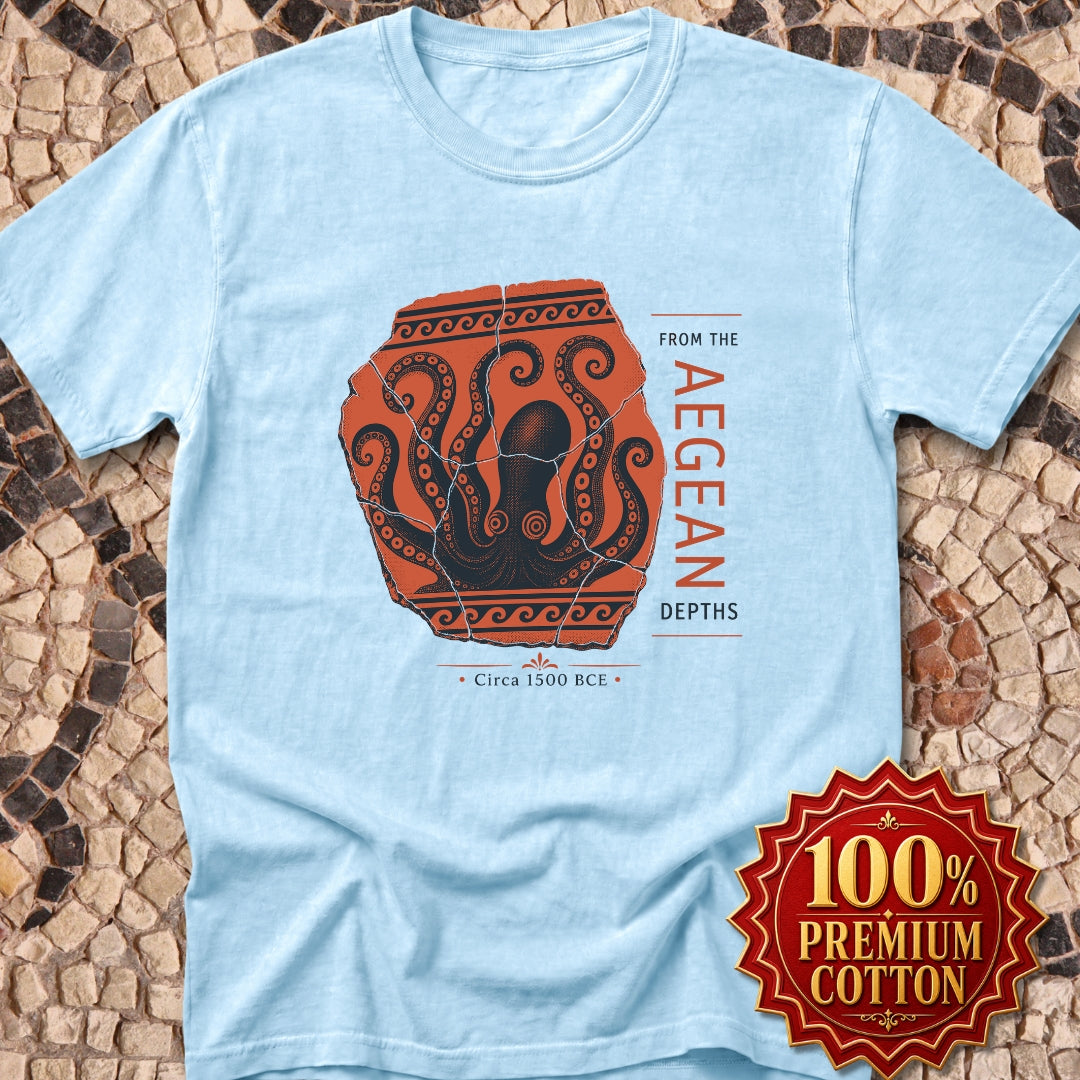 Minoan Octopus Pottery Sherd Premium Tee